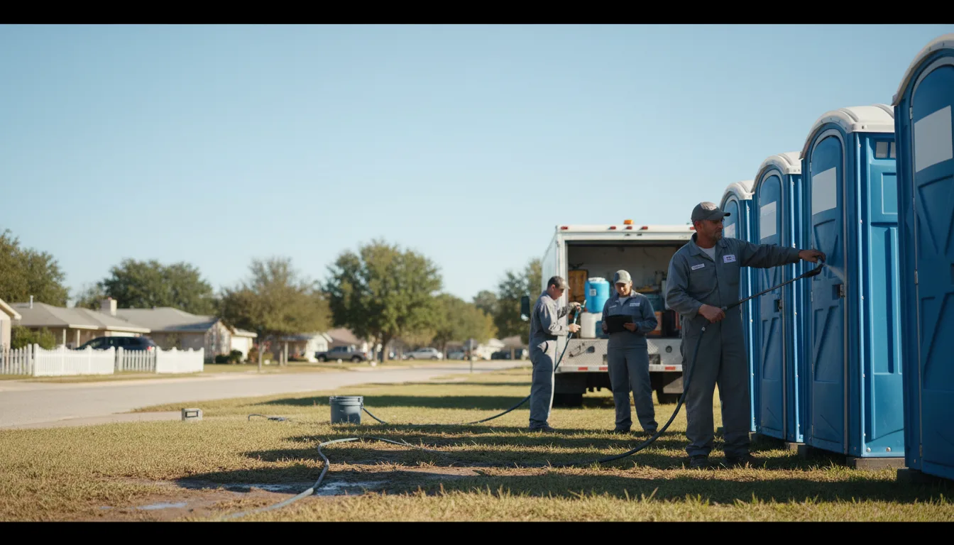 Long-Term Portable Toilet Rental in Danforth, IL near me